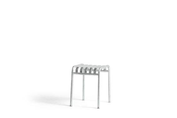 Palissade stool designed by Ronan and Erwan Bouroullec for HAY design, Palissade Hot Galvanised collection 