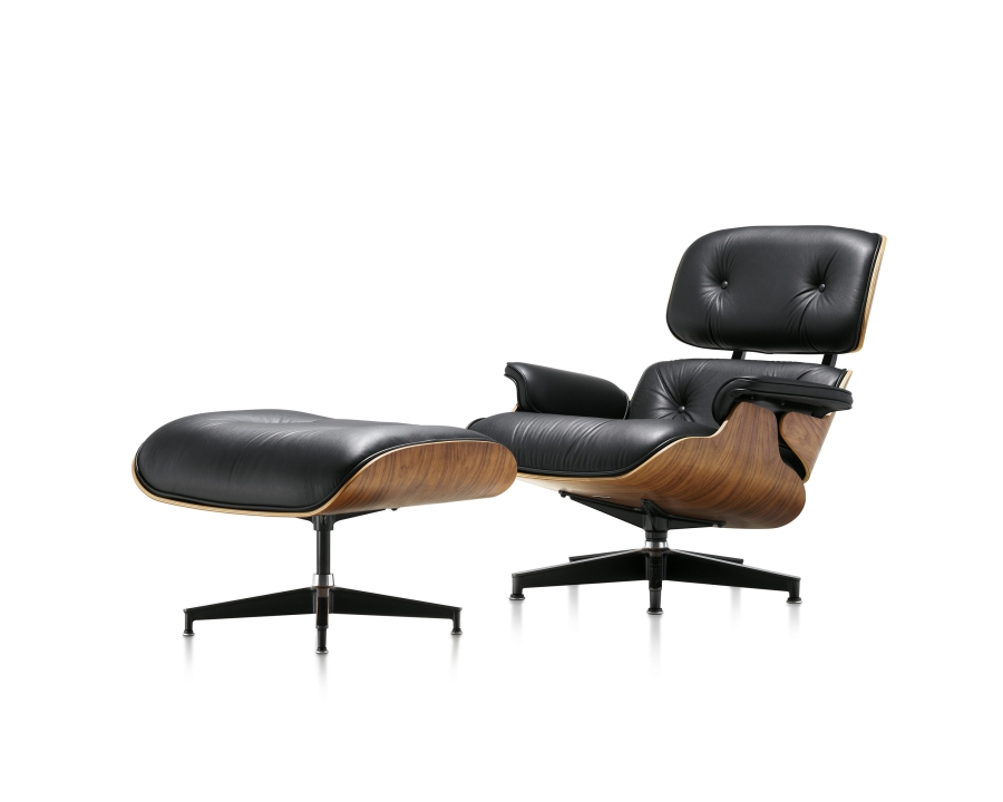 Eames Lounge and Ottoman designed by Charles and Ray Eames for Herman Miller, Herman Miller Eames Lounge, 