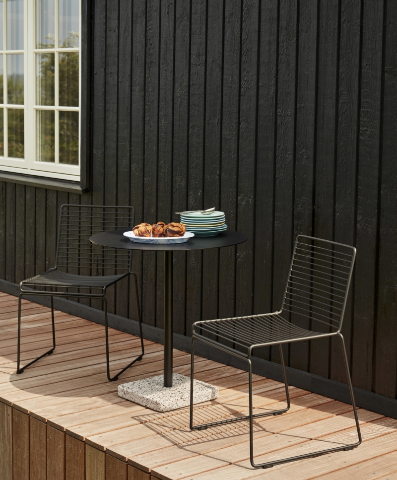 Hee Dining chair designed by Hee Welling for HAY, HAY outdoor dining chair, Hee collection by Hee Welling HAY