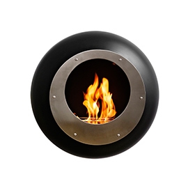 Vellum Cocoon Fire fireplace, Coccon Fire designed by FEDERICO OTERO, Wall mounted fire place by Cocoon Fire