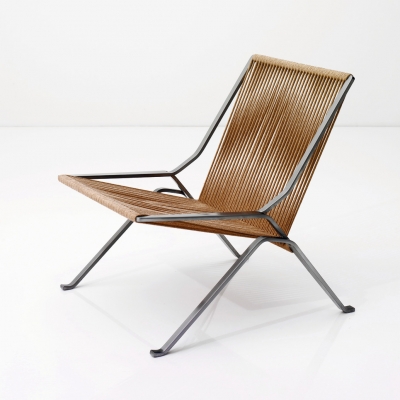 PK25 Lounge chair, PK25 Designed by Poul Kjærholm