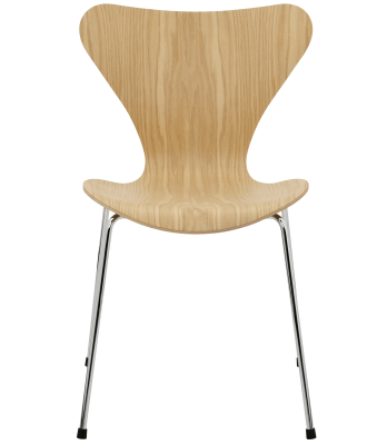 Series 7 designed by Arne Jacobsen fritz hansen, Series 7 Veneer seat 