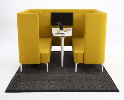 Pullman Booth by naughtone, Collaborative space furniture, naughtone herman miller company