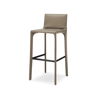Saddle Barstool designed by EOOS for Walter Knoll, Walter Knoll leather Barstool