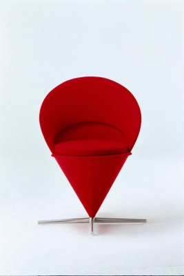 Cone Chair designed by Verner Panton, Vitra Cone Chair