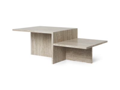 Distinct Coffee Table by FermLIVING, Ferm LIVING Travetine Table 